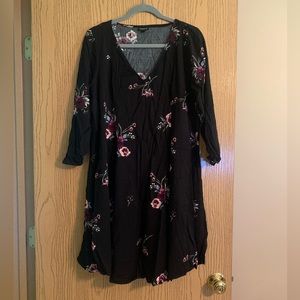 Torrid Size 1 Floral Skater Dress